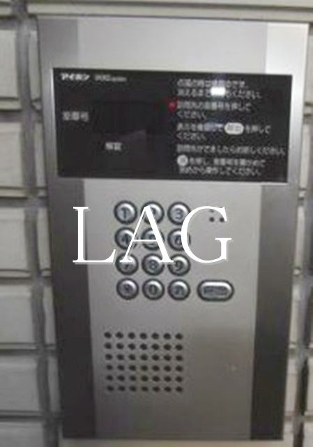 セキュリティ　オートロックです。