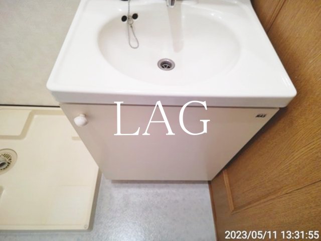 洗面設備　洗面台です。