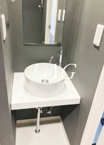 洗面設備　洗面台です。
