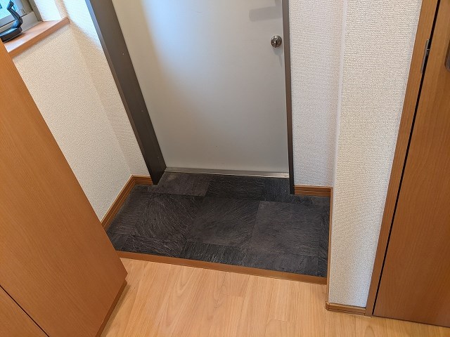 玄関　シューズボックス！