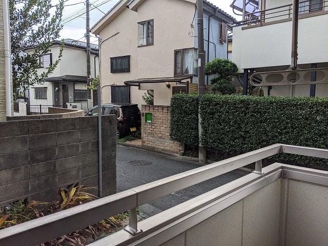 バルコニー　１階のお部屋！