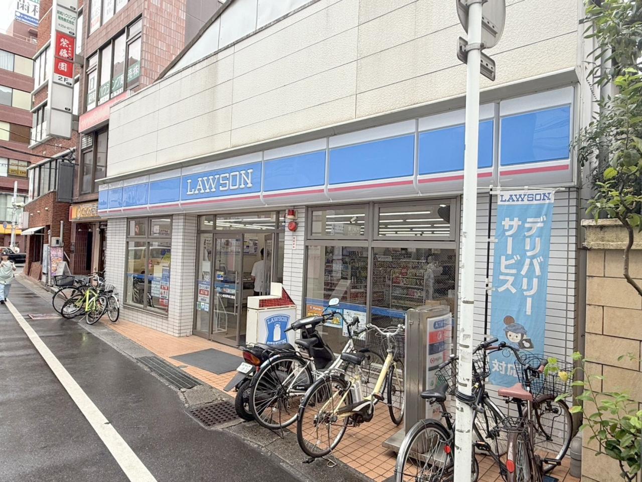 コンビニ　ローソン稲毛駅東口通店（コンビニ）まで535m