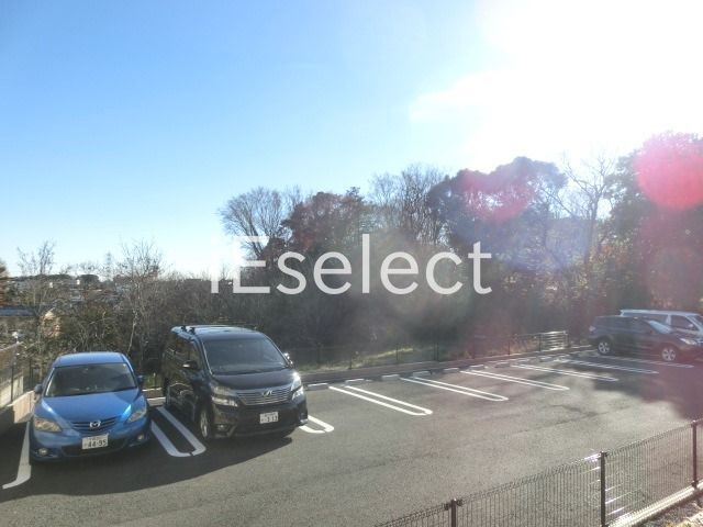 眺望　１階とは思えない景色です