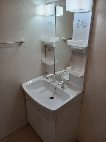 洗面設備　広い洗面スペース