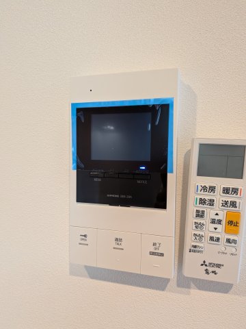 セキュリティ　TV付きインターホンでセキュリティ面も安心です