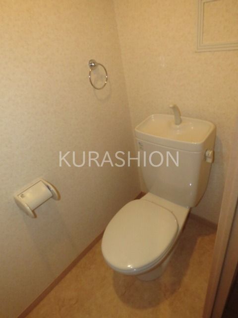 トイレ　１DKのお部屋の写真になります。