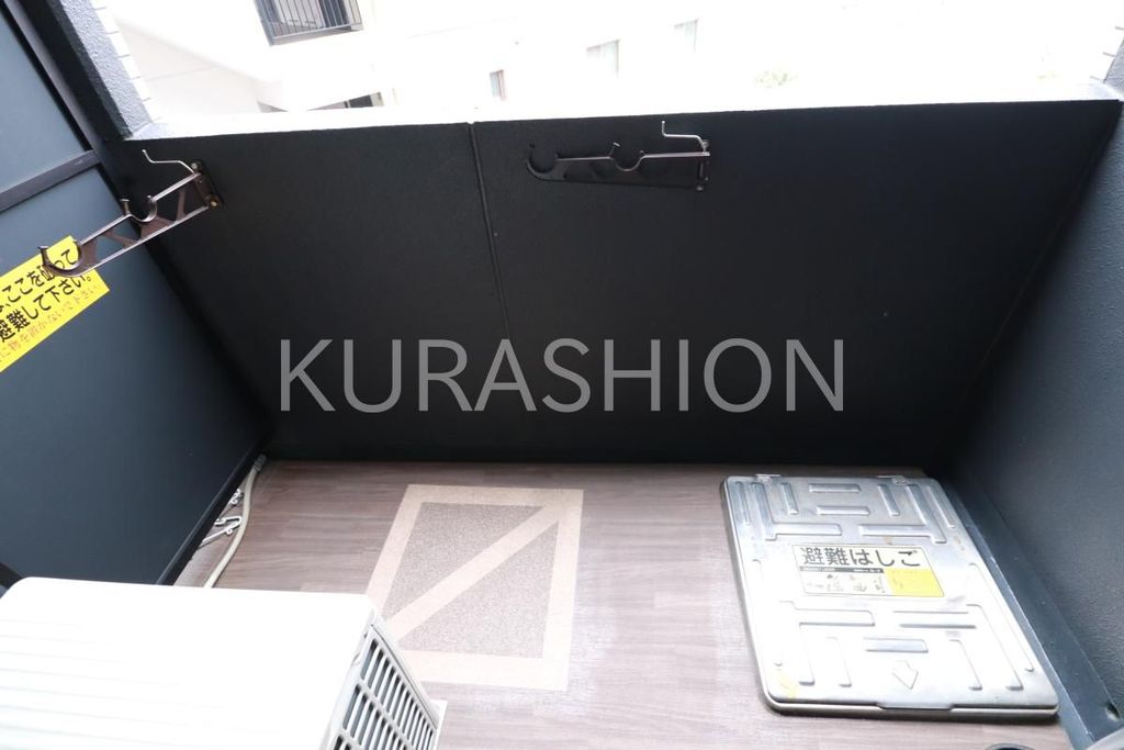 バルコニー　１DKのお部屋の写真になります。