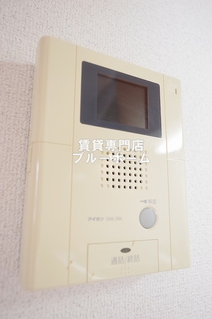 セキュリティ　安心のモニター付きインターホン！