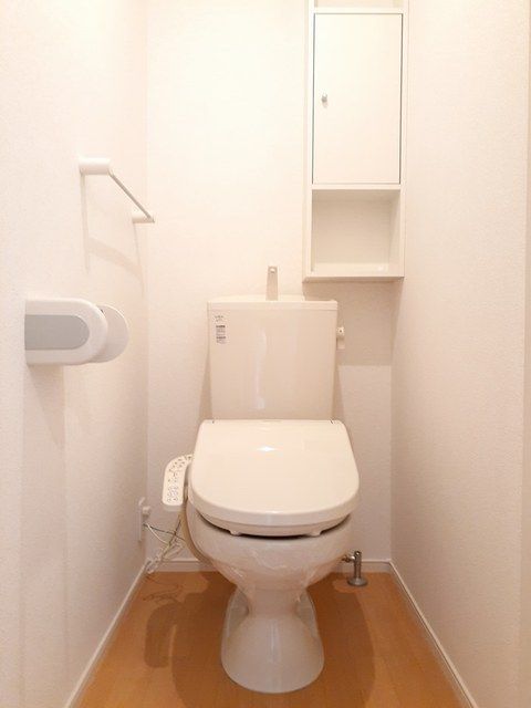 トイレ　ゆったりとした空間のトイレです