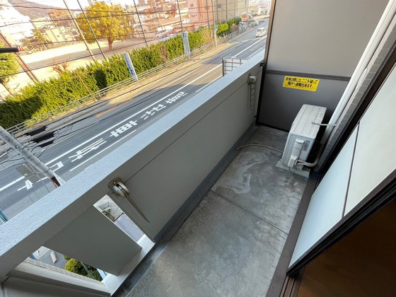 バルコニー　※別部屋の写真です