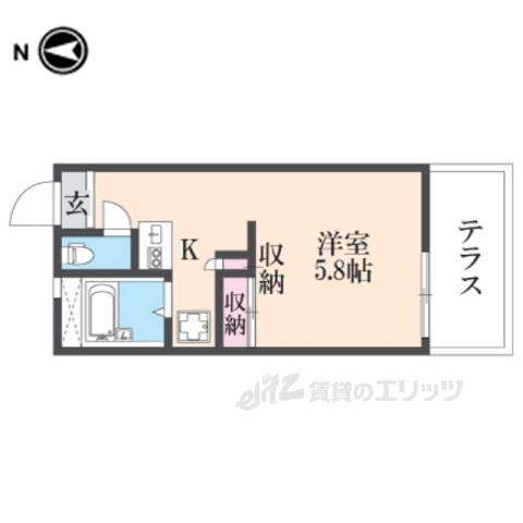 レオパレスMARUYAの間取り写真