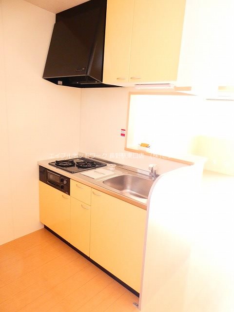 キッチン　写真は101号室です（参考）