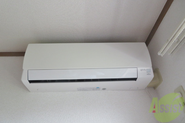 その他設備　エアコンが付いているので入居のその日から快適ですね