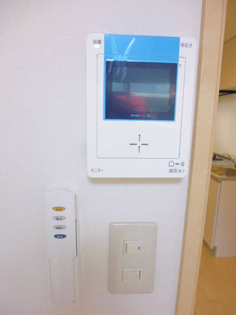 セキュリティ　モニター付きで安心
