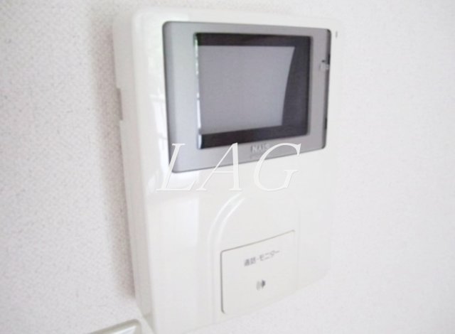 セキュリティ　モニター付きインターフォンです。