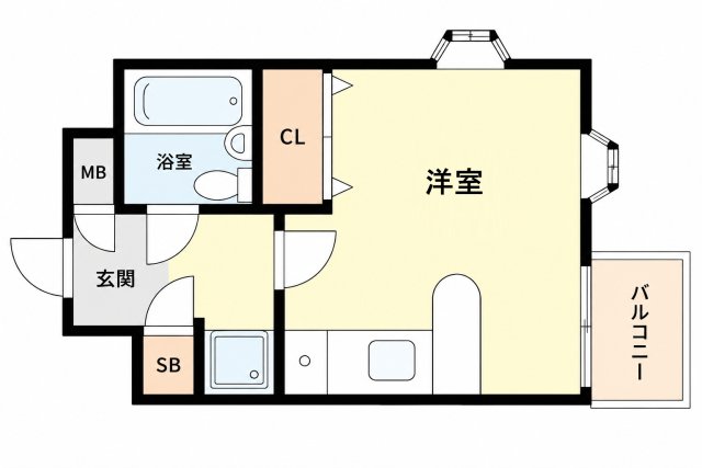Epta神戸祇園の間取り写真