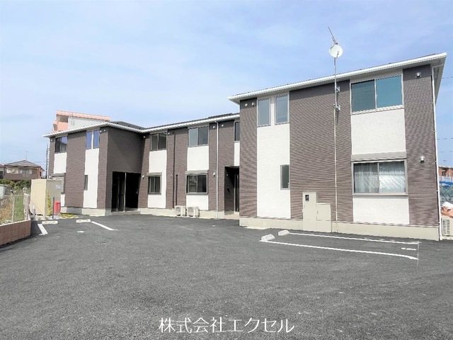 建物外観　ペットと暮らせます。全室洋室
