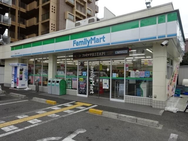 コンビニ　ファミリーマート 深江北一丁目店（コンビニ）まで497m