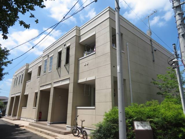 建物外観　オール電化物件！木造２階建てのコーポ！