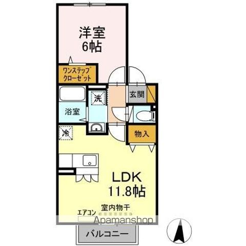 北総線 新鎌ケ谷駅 徒歩7分 2階建 築17年の間取り写真
