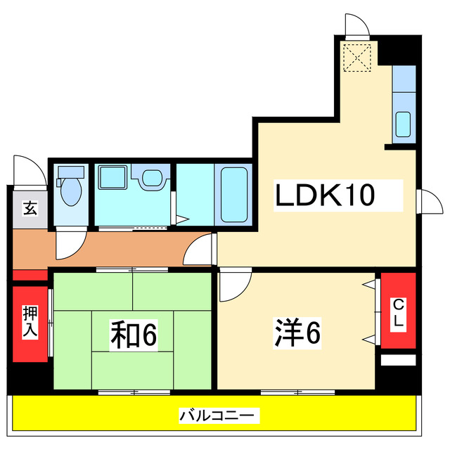 2LDK Mansion in Chuo-ku, Niigata, Niigata — photo 2 of 3