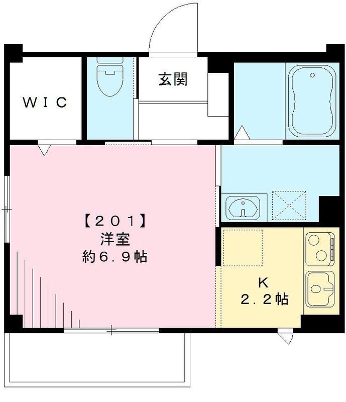 ＪＲ埼京線 北赤羽駅 徒歩4分 3階建 築9年の間取り写真