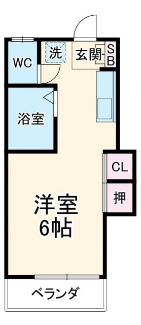 グリーンハイツの間取り写真