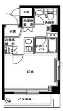 ルーブル武蔵小山の間取り写真