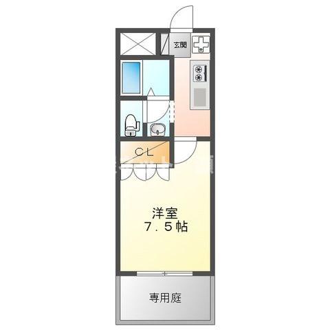 エスト クレールの間取り写真