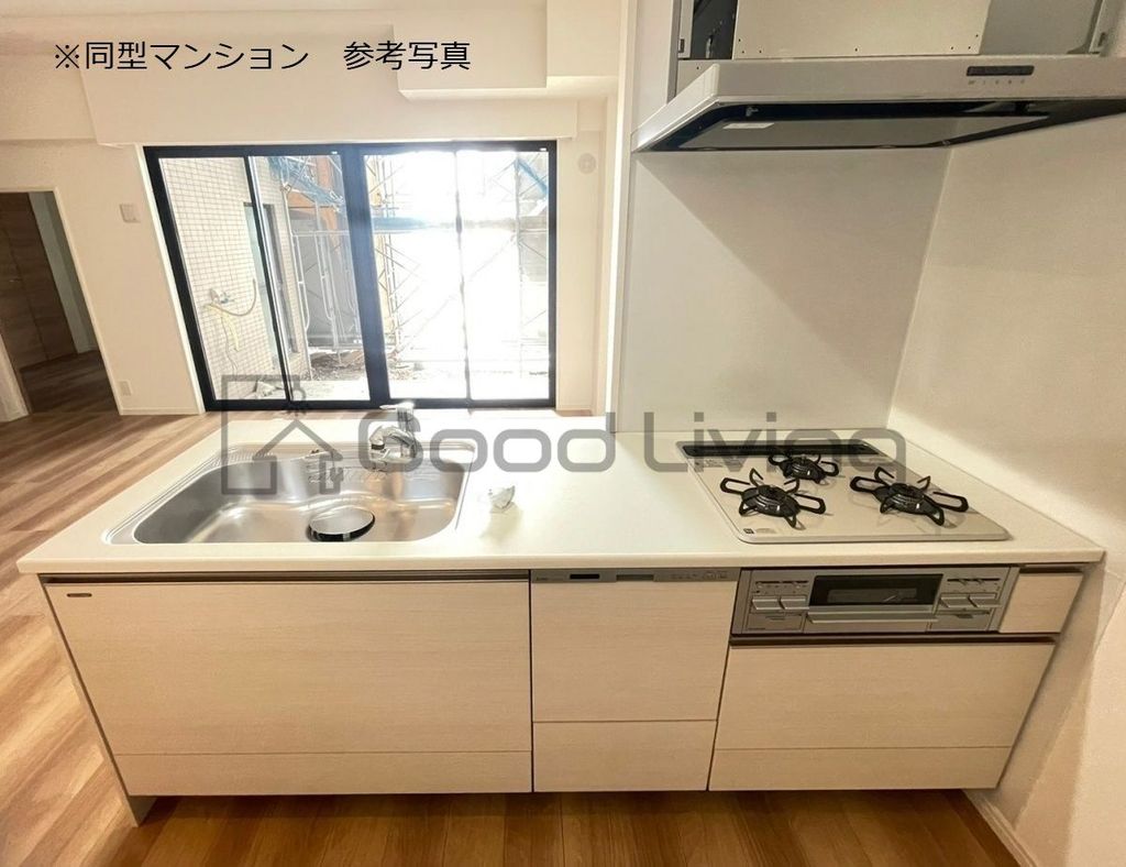 キッチン　使いやすくて料理が楽しくなりますね