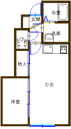 プレーリーの間取り写真