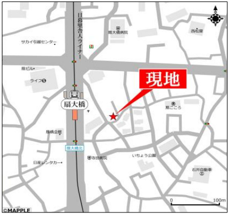 日暮里・舎人ライナー 扇大橋駅 徒歩2分 2階建 新築の外観写真