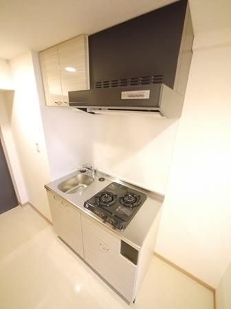 キッチン　★ガスコンロ2口設置済み★