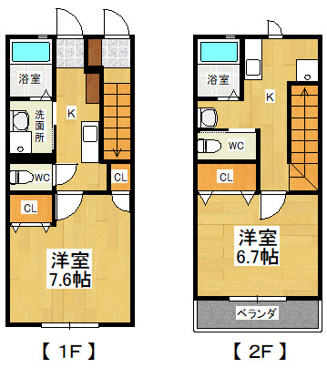 Cassini（カッシーニ）南棟の間取り