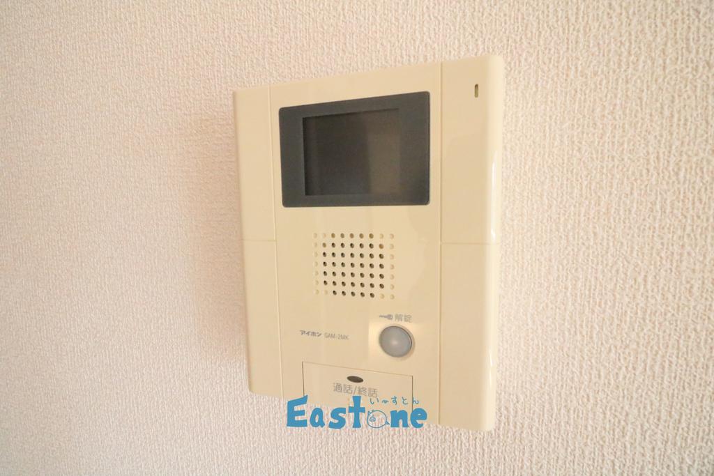 セキュリティ　TVモニター付きインターホンでセキュリティ面も安心！