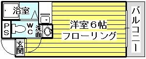 モリハイム大桐の間取り