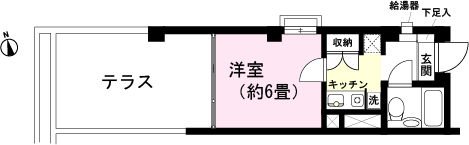テラスハウス山中湖の間取り