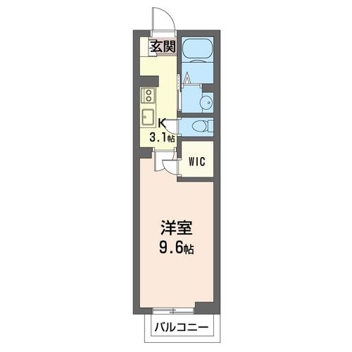 コーネルメゾン花園の間取り