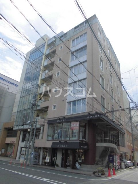 静岡市葵区伝馬町のマンションの建物外観