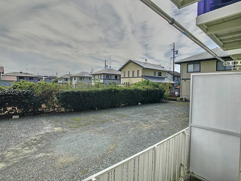 バルコニー　日当たり良好