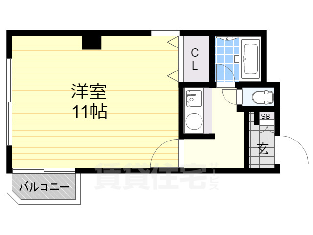 アブニールユーコーの間取り