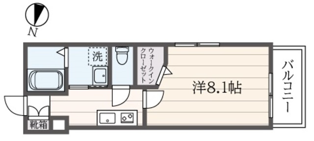 横浜市金沢区富岡西のマンションの間取り