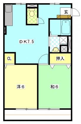 リオンドールの間取り