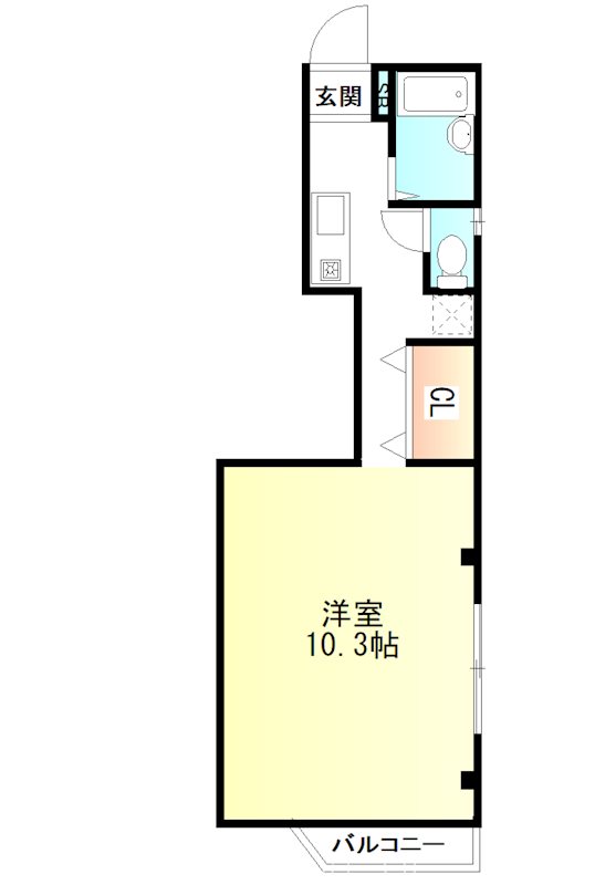 翔ハイツの間取り