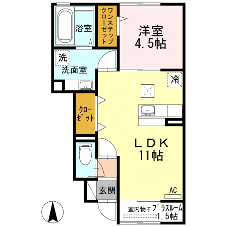 ボナールIIの間取り