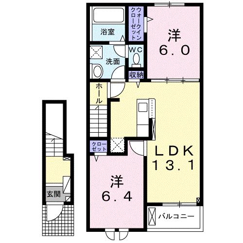 【ヴィオレッタの間取り】