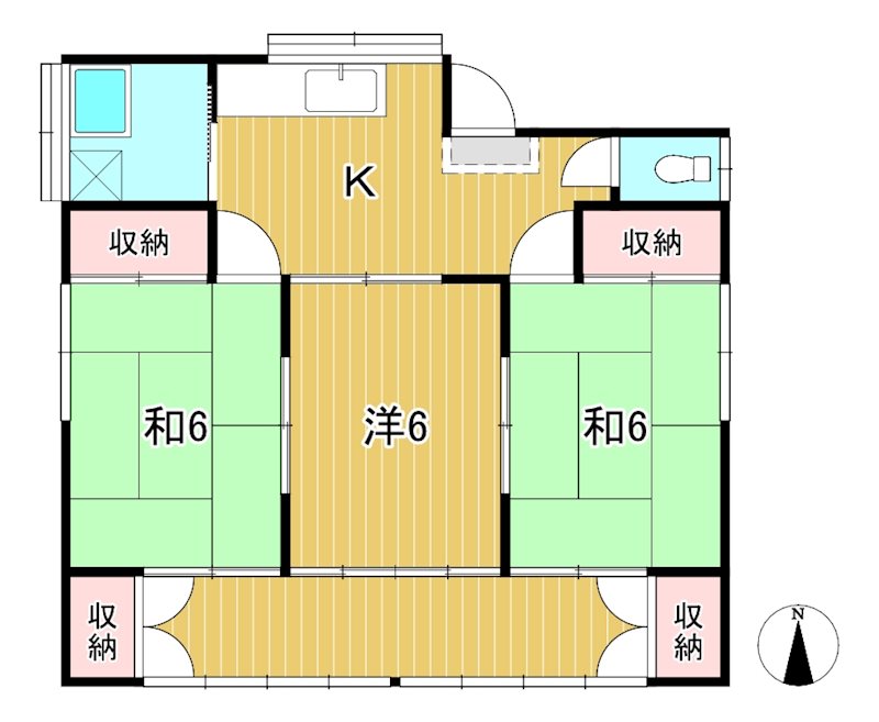 高橋住宅3の間取り