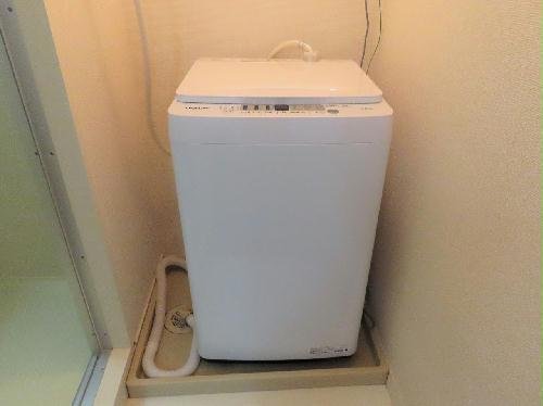 その他設備　洗濯機も付いています