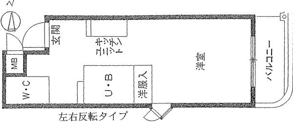 メゾン・ド・カナルの間取り