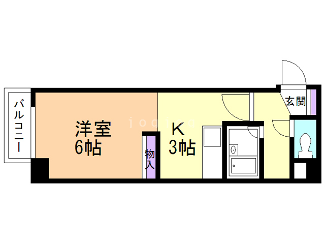 ノースステーションの間取り